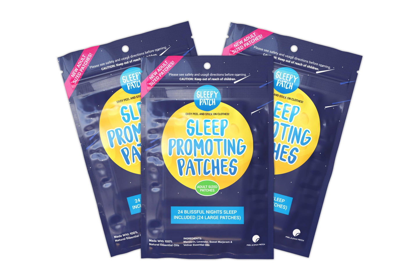 *Adult Size SleepyPatch - Sleep Promoting Stickers