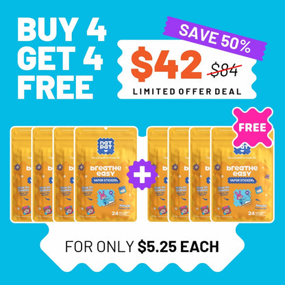 StuffyPatch - Breath Easy Stickers (Exclusive Offer)