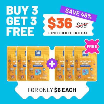 StuffyPatch - Breath Easy Stickers (Exclusive Offer)