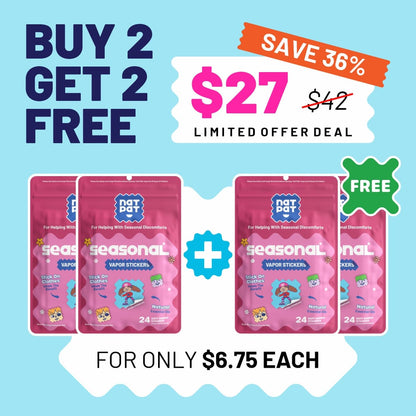 Allergy Relief Stickers (Exclusive Offer)