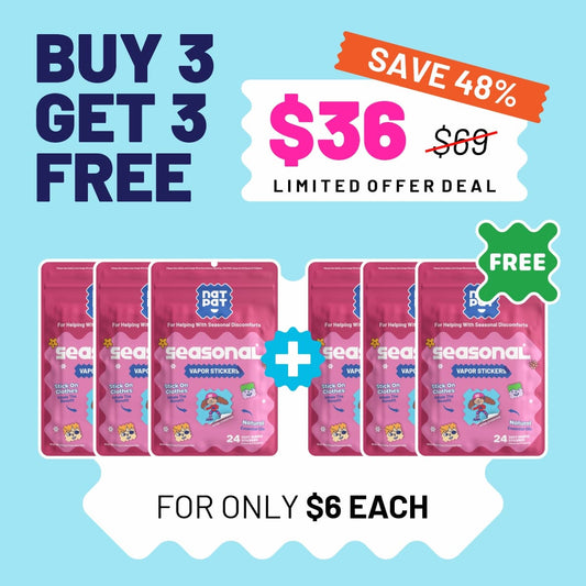 Allergy Relief Stickers (Exclusive Offer)