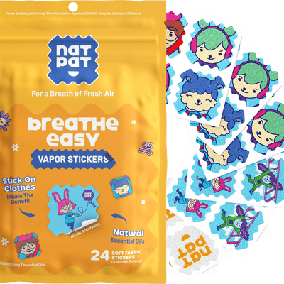 StuffyPatch - Breath Easy Stickers