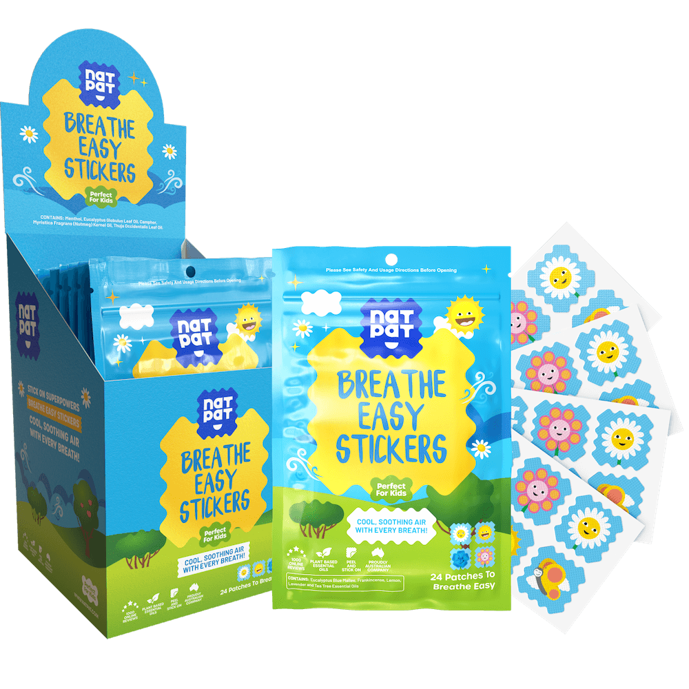 30 x StuffyPatch individual resale packs in a Retail Display Box*