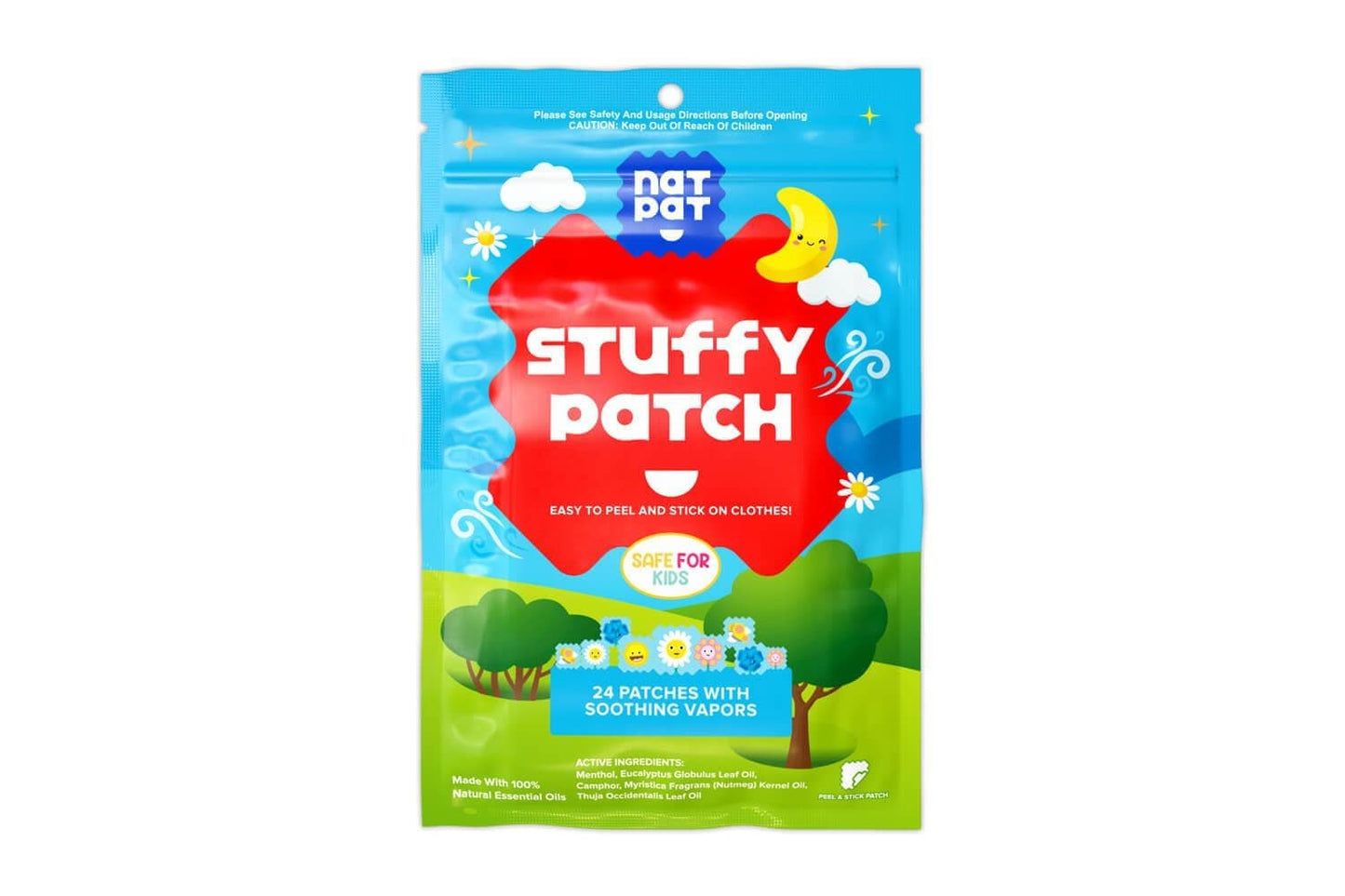 *StuffyPatch Congestion Relief Patch