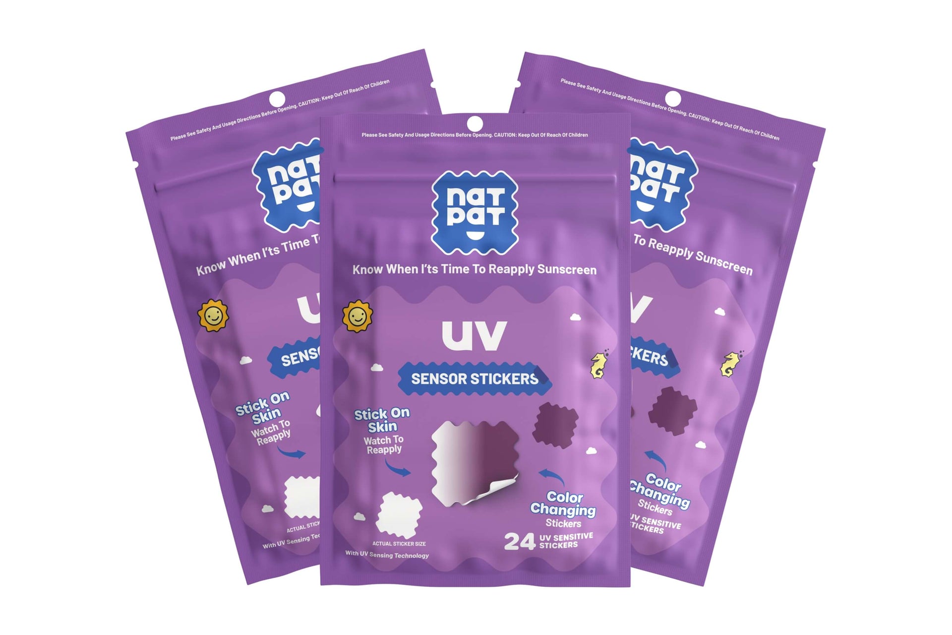 UV Detecting Stickers