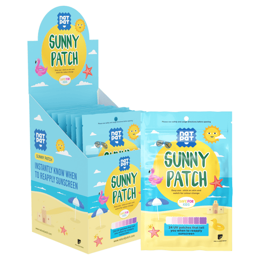 30x SunnyPatch individual resale packets in a Retail Display Box