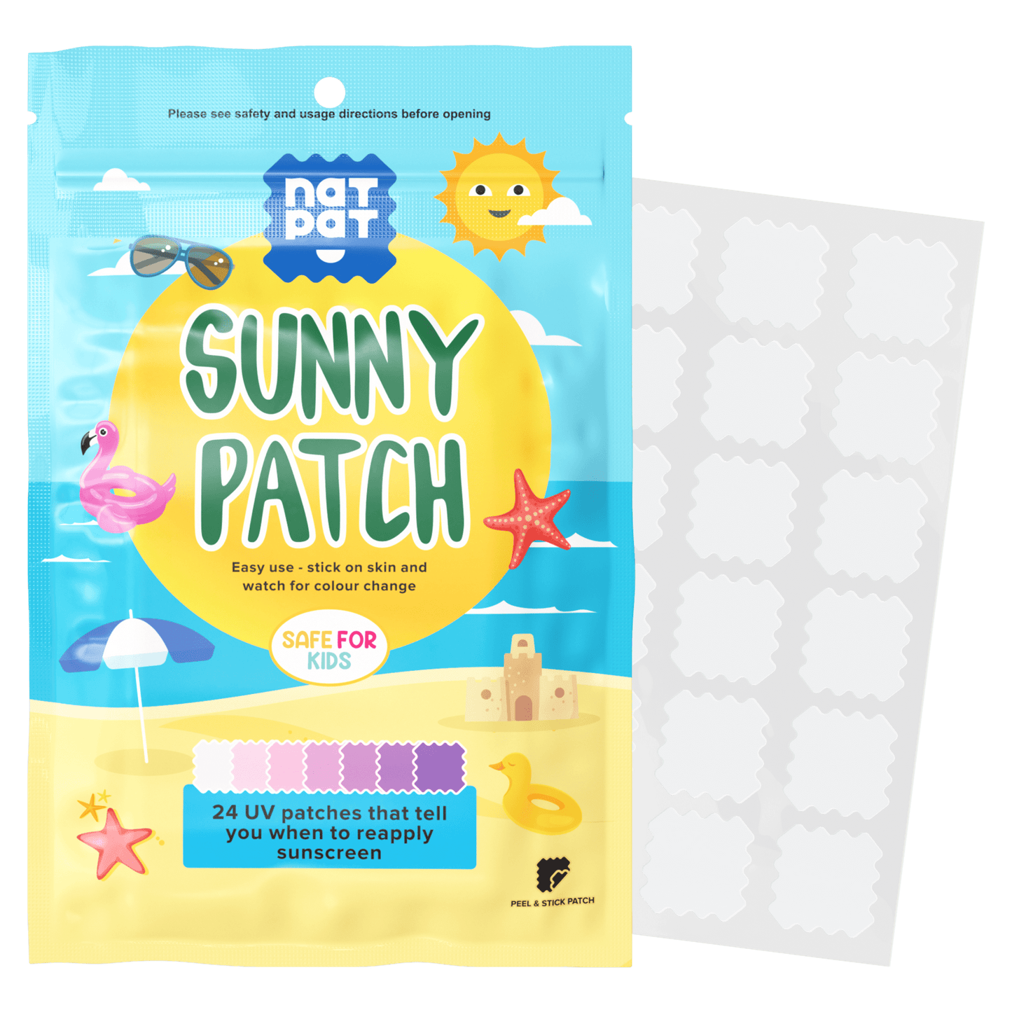 30x SunnyPatch individual resale packets in a Retail Display Box*