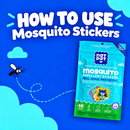 Natural Mosquito Repellent Patches for Kids