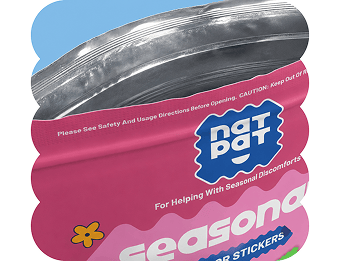 Resealable Bag Keeps Patches Fresh