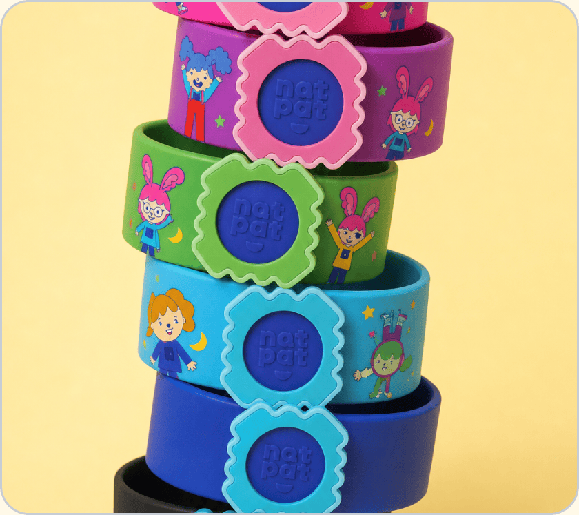 NATPAT Mosquito Repellent Slap Band pack