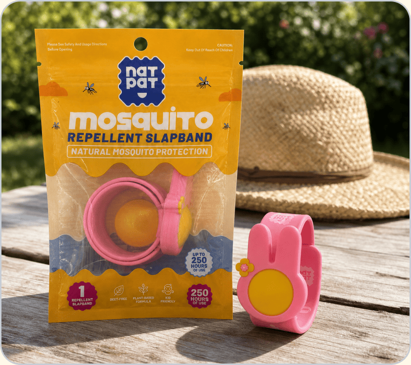 NATPAT Mosquito Repellent Slap Band pack